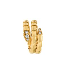 Serpenti Viper Ring Yellow Gold 357870 | Rings | Bvlgari Official Store Rings Bvlgari, Bvlgari Fragrance, Bulgari Serpenti, Coil Ring, Yellow Snake, Bvlgari Serpenti, Fragrance Samples, Gold Ring Sets, Luxury Rings