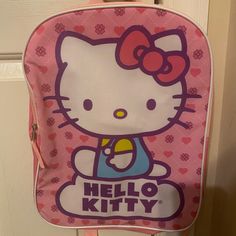 Nwt Hello Kitty Backpack School Bag 15.5” Sparkle Blue Pink By Sanrio Fan Gift Hello Kitty Backpack For Back To School, Cute Hello Kitty Print Backpack For School Year End, Pink Hello Kitty Backpack For End Of School Year, Back To School Hello Kitty Backpack, Cute Hello Kitty Backpack For Back To School, Cute Hello Kitty Backpack For End Of School Year, Cat Design Backpack For End Of School Year, End Of School Year Pink Hello Kitty Backpack, Cute Hello Kitty School Backpack