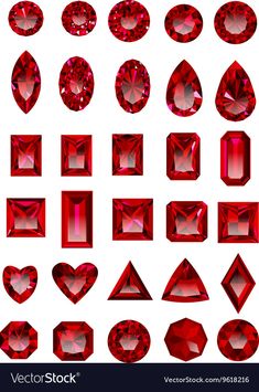 many different types of diamonds and gems