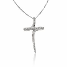 "The beauty of Greek jewelry, completely handcrafted in Greece with the old-fashioned way, is omnipresent. An outstanding 14k solid gold cross decorated with Cz remains a classic and elegant choice for everyone. Bold and traditional, you will not take your eyes off. Neither will your friends! High Quality Handmade Greek jewelry! The cross can be worn on both sides ✔ Chain Dimensions: 45 Cm ✔ Dimensions: Millimetres: 39 x 22mm ✔ Dimensions: inches : 1.53x 0.88 in ✔ High quality product. ✔ In a gi Diamond White Crucifix Cross Necklace For Anniversary, Diamond White Crucifix Necklace For Anniversary, Anniversary Diamond Cross Pendant Necklace, Classic Diamond White Crucifix Cross Necklace, Classic Cross Pendant Necklace For Anniversary, Diamond White Cross Pendant Necklace For Anniversary, Anniversary Cross Necklace With Pave Setting, White Gold Cubic Zirconia Cross Necklace For Anniversary, Fine Jewelry Cubic Zirconia Cross Necklace