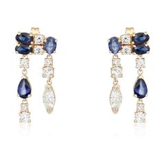 14K Sapphire Drop Earrings  -14K Solid Gold -Available in Blue Sapphire and Emerald -Sold as a Pair -1.55 ctw Diamond -2.30 ctw Blue Sapphire and Emerald -Made with love in NYC♡ Please contact us with any questions Check out the rest of our shop https://www.etsy.com/shop/NolitaDiamonds *Follow us on Instagram www.instagram.com/nolitadiamonds Emerald Drop Earrings, Sapphire Drop Earrings, Emerald Stud Earrings, Emerald Earrings Drop, Emerald Earrings Studs, Earrings Elegant, Etsy Earrings Dangle, Cleaning Jewelry, Diamond Studs