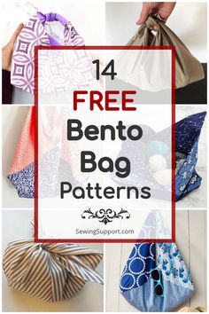 the top ten free bento bag patterns