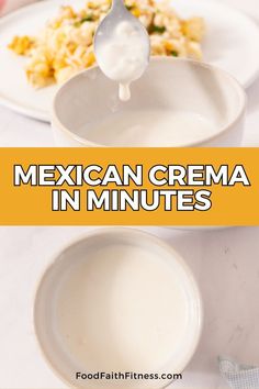 mexican crema in minutes is the best way to make it at home