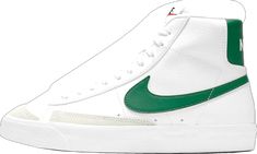 Skateboard Helmet, Pro Club, Casual Shoes Sneakers, Nike Blazer Mid 77, Nike Blazer Mid, Nike Blazers Mid, Green Sneakers, White Pine, Blazer Mid