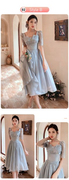 Grey Midi Dress Outfit, Midi Dress Bridesmaid, Asian Style Dress, Midi Dress Outfit, Grey Gown, Party Midi Dress, Midi Wedding Dress, Midi Bridesmaid Dress, Dark Landscape