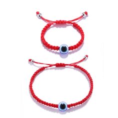 PRICES MAY VARY. Manufacturer recommended age: 3+ Years old Evil Eye Bracelet: evil eye symbolizes protection and luck, Wearing this Evil Eye bracelet brings good luck and is considered to be a family amulet. Materials and Craftsmanship：100% handmade bracelet, made of red nylon rope and woven with the evil eye made of resin. Waterproof, stain resistant, non-allergenic material, durable and wearable. Bracelet Size: "Mommy" bracelet can adjust to fits wrist size 5.5" to 10" (14 cm - 25 cm), "Me" b Family Women, Lucky Bracelet, Red String, Protection Bracelet, Matching Bracelet, Eye Bracelet, Evil Eye Bracelet, Eye Make, Perfect Gift For Mom