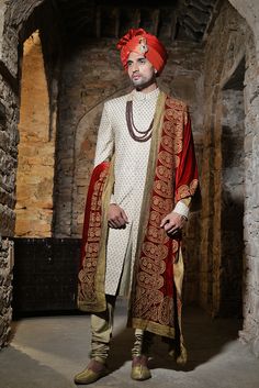 Royal Character Design, Royal Sherwani, Royal Character, Brocade Suits, Groom Dress Men