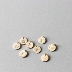 plp_hover Heart Tag, Large Ring, Gold Material, Shop Necklaces, Gold Vermeil, Hand Stamped, Solid Gold, Gold Filled, Initials