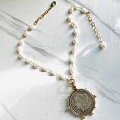 Heirloom Nickel-free Jewelry, Victorian Style Medallion Coin Pendant Jewelry, Antique Gold Coin Pendant Jewelry, Antique Gold Jewelry With Coin Pendant, Collectible Coin-shaped Elegant Necklace, Luxury Tarnish Resistant Coin Jewelry, Antique Gold Coin Pendant Jewelry For Collectibles, Vintage Medallion Coin Pendant Jewelry, Antique Gold Coin Necklace Nickel Free