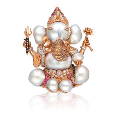 MAIA DAVITASHVILI: Mario Buzzanca South Sea Pearls... Ganesh Pendant, Vintage Modern Jewelry, Jewelry Knowledge, Figural Jewelry, Gold Necklace Indian, Jewellery Showroom, Gold Necklace Indian Bridal Jewelry, Big Jewelry, Gold Jewelry Stores