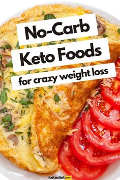 If you're trying to lose weight on the keto diet check out this list of super low or no-carb foods that you can eat! 1200 Calorie Diet Meal Plans, No Carb Food List, Zero Carb Foods, No Carb Recipes, Carb Foods, Keto Food List