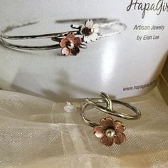 a69oliver added a photo of their purchase Twig Jewelry, Blossom Branch, Twig Ring, Cherry Blossom Branch, Spring Jewelry, Plum Blossom, Stackable Rings, Silver Wire, Bridal Accessories