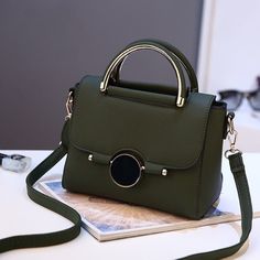 Cap Point green / (20cm<Max Length<30cm) Fashion Top-Handle Shoulder Small Casual Body Bag Tas Vintage, Sac Michael Kors, Spring Purses, Side Purses, Everyday Handbag, Cheap Purses, Tas Fashion, Popular Handbags, Stylish Purse