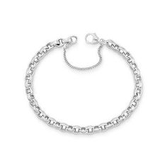 Timeless Charm Bracelet - James Avery Classic Sterling Silver Bracelet With Charms, Classic Silver Chain Link Charm Bracelet, Classic Silver Charm Bracelet For Everyday, Classic Everyday Silver Chain Charm Bracelet, Sterling Silver Rolo Chain Bracelet For Everyday, Classic Jewelry Bracelet With Rolo Chain, Classic Charm Bracelet With Lobster Clasp For Everyday, Classic Bracelet Jewelry With Rolo Chain, Classic Rolo Chain Bracelets