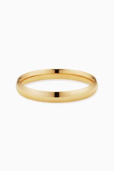 Whether you're looking for a classic band or saying "I do," our Forever Band Ring is the way to go. The polished solid gold band offers impressive shine, while the comfort fit design makes it an easy choice for daily wear. Slip on this timeless piece with any look to add instant elegance. Metal: 14k Solid Yellow Gold Dimensions: 3mm Width, Comfort Fit Available in Multiple Sizes Weight: 1.2 to 1.6 grams depending on size selected Construction: Tubing Origin: Crafted in Arezzo, Italy Classic 14k Gold Wedding Ring With Smooth Bezel, Yellow Gold Round Band With Polished Finish, 14k Gold Rings With Classic Round Band, 14k Gold Rings With Classic Round Band Design, 14k Gold Rings With Classic Design, Classic Stackable Rings In 14k Gold, Classic Stackable 14k Gold Rings, Classic Stackable 14k Gold Rings With Round Band, Classic 14k Gold Stackable Rings With Round Band