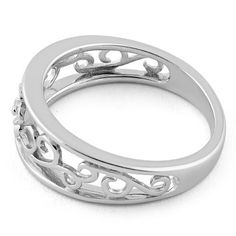 Top of ring height: 7.2mm

Band width: 3.8mm

Shank width: 2.8mm



Metal: 925 sterling silver

Plating: rhodium plated

Finish: high polish Classic Silver Diamond Ring With Decorative Band, Silver Diamond Ring With Decorative Band, Silver Engraved Ring With Polished Finish, Classic Silver Filigree Ring With Polished Finish, Sterling Silver Rings With Decorative Band, Silver Decorative Diamond Promise Ring, Silver Diamond Ring With Decorative Band For Promise, Silver Diamond Promise Ring With Decorative Band, Silver Filigree Ring With Polished Finish For Anniversary