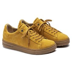 Rugged Suede Sneakers With Rubber Sole, Rugged Sneakers With Removable Insole And Round Toe, Rugged Suede Sneakers For Walking, Comfortable Sneakers With Gum Sole For Walking, Rugged Suede Sneakers With Plain Toe, Comfortable Low-top Sneakers With Cork-bed Midsoles, Birkenstock Bend Low, Birkenstock Style, Calf Muscles