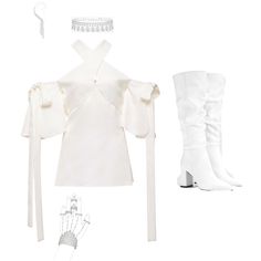 Girls White Dress, Kawaii Dress, Classy Work Outfits, White Outfit, Stylish Work Outfits