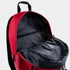 Heavy duty water-resistant fabric.Large main compartment with laptop sleeve.Two front zip pockets.Two side pockets.Adjustable, padded shoulder straps.Multiple interior pockets for small items.12.25” L x 5.5” W x 19” H.25L capacity.100% polyester.Jordan Backpack (25L) is imported..Protect your gear while you're on the move when you use the Jordan Backpack (25L). It's made out of a heavy duty water-resistant polyester material and has tons of storage space for everything you need to make it throug Nylon Bags With Functional Pockets For Students, Sports Backpack With Functional Pockets, Sports Backpack With Zipper Pocket, Functional Student Backpack Softback, Functional Softback Backpack For Students, Functional Softback Student Backpack, Functional School Backpack With Ykk Zipper, Practical School Backpack, Jordan Backpack