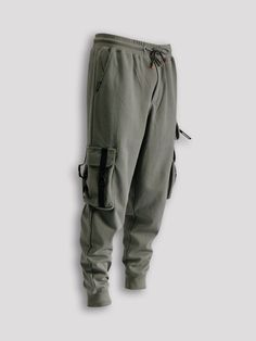 These Cargo Joggers are the perfect combination of practicality and comfort. With multiple pockets in a tactical style, you can easily store all your essentials while on the go. The soft fabric ensures all-day comfort, making these joggers a must-have for any outdoor enthusiast or busy individual. Machine wash cold, Tumble dry low, Wash with like colors, Do not bleach. Imported B4KP66 Size Chart Size XS S M L XL XXL Waist (inches) 25.5 - 27.5 27.5 - 29.5 29.5 - 31.5 31.5 - 33.5 33.5 - 35.5 35.5 Khaki Sweatpants With Pockets For Streetwear, Techwear Cotton Sweatpants With Multiple Pockets, Functional Streetwear Cargo Pants With Multiple Pockets, Techwear Sweatpants With Pockets, Functional Cargo Pants With Multiple Pockets For Streetwear, Urban Pants With Multiple Pockets For Outdoor Activities, Athleisure Streetwear Joggers With Hip Pockets, Athleisure Joggers With Hip Pockets For Streetwear, Khaki Sports Bottoms With Cargo Pockets