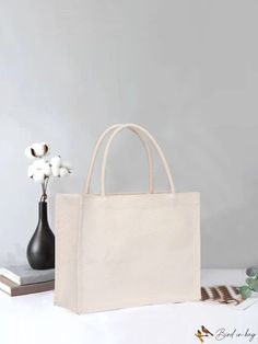 BirdinBag - Stylish & Spacious Color Blocked Commuter Tote Bag Handle Bag, Color Khaki, Top Handle, Color Block, Top Handle Bag, Tote Bag, Pattern, Color