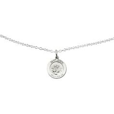 Boast your personal style with this sophisticated medal pendant necklace, crafted in sterling silver. This solid engravable Saint Joseph medal pendant features a high polished finish and suspends from an 18-inch long cable chain that secures with a spring ring clasp. This fantastic necklace is great to display your belief in style. Metal Weight: 2.69 grams with chain Jewelry Type: Fine Chain Style: Forzantina Cable Chain Pendant Type: Saint Joseph Medal Pendant Jewelry Finish: High Polish Gender Classic Silver Medallion Pendant Necklace, Classic Silver Pendant Medallion Necklace, Silver Medallion Necklace Pendant For Anniversary, Silver Pendant Medallion Necklace For Anniversary, Classic Silver Engraved Medallion Necklace, Classic Engraved Silver Medallion Necklace, Classic Engraved Sterling Silver Coin Necklace, Silver Engraved Medallion Necklace For Anniversary, Classic Sterling Silver Medallion Necklace Gift