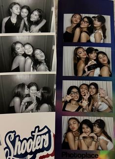 Photo Strip Instagram Story, Photo Booth Poses Trio, Photobooth Trio Poses, Photo Booth Ideas Friends, Aesthetic Photobooth Ideas, Trio Polaroid Pictures, Trio Photobooth Ideas, Trio Poses Photobooth, Poses For Photobooth