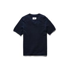 Supima Pique Ace T-shirt | Reigning Champ Reigning Champ, Fully Fashioned, Supima Cotton, Knitted Tshirt, Collar, T Shirt