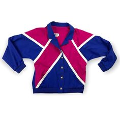 VTG Regal Windbreaker Retro Jacket Small Women's Blue Pink 90's Button Up Size: Small Pit to Pit: 22" Total Length: 25" 100% Polyester Preowned. No holes or tears. Gentle Wear  NOTE: Light blemish upper back, on white area. see pics Measurements are Approx. Use these measurements to compare with your favorite garments to ensure fit. You will receive exact item Items are carefully packaged and shipped out ASAP We offer new items daily, check back to see new inventory Reach out for any questions Bundle your favorite items to save more RWB416 Retro Jacket, New Inventory, Windbreaker Jacket, New Items, Button Up, Jackets & Coats, Jackets For Women, Clothes For Women, Trending Outfits