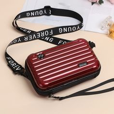 Occasion: Leisure Travel Category: Mobile Phone Bag Material: PVC Suitcase shape: Box Type Closure Type: Zipper Fashion Element: Letters Style: Street Trend Nylon Storage, Mini Suitcase, Army Colors, Hand Bags For Women, Small Suitcase, Abs Women, Suitcase Bag, Carry On Suitcase, Mobile Phone Bag