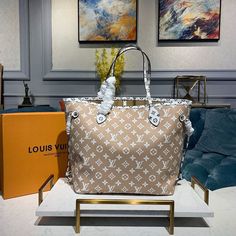 SHOP MORE LUXURY PRODUCTS HERE Description Louis Vuitton Neverfull MM Tote Bag Monogram Canvas Khaki For Women, Women’s Handbags 12.6in/32cm LV M44568 Size: 32 x 29 x 17 cm / 12.6 x 11.4 x 6.7 inches (Length x Width x Height) Playful, colorful, Neverfull: this season the iconic carryall wears a bold new spin on Monogram canvas. XL and Mini versions of the signature motif combine in sunny color palettes for a fun, summery look. Worn over the shoulder or carried on the arm, this MM model pai Louis Vuitton Shirt, Chanel Shirt, Louis Vuitton Neverfull Mm, Neverfull Mm, Reversible Belt, Belt Accessories, Vuitton Neverfull, Louis Vuitton Bag Neverfull, Monogram Canvas