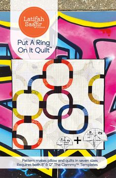 Latifah Saafir- Put a Ring on It Quilt patternP No Foundation, Paper Piecing Tutorial, Double Wedding Ring, Double Wedding Ring Quilt, Double Wedding Rings, Classic Quilts, Wedding Ring Quilt, Double Wedding, Windham Fabrics