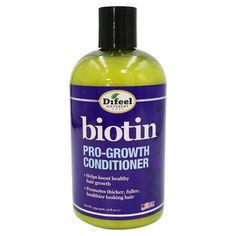 Biotin plays an important role in the health of your hair, skin, and nails. A lack of biotin can lead to hair loss.Difeel Pro-Growth products are Fortified, strengthening formulas infused with Biotin, a water-soluble vitamin that's a part of the vitamin B family. Biotin plays an important role in the health of your hair, skin, and nails. A lack of Biotin can lead to hair loss.Our Pro-Growth Products are sulfate free, paraben free, phtalate free.They work to keep your hair color vibrant while giving your hair added manageability, softness and shine. Hair Color Vibrant, Hair Growth Conditioner, Conditioner Curly Hair, Biotin Hair Growth, Biotin Hair, The Mane Choice, Biotin Shampoo, Hair Skin And Nails, Promote Healthy Hair Growth