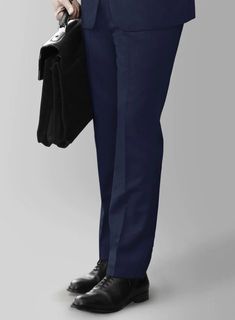 Incorporate a captivating combination of style and panache into your closet, courtesy of our Huddersfield Stretch Persian Blue Wool Pants. Painstakingly crafted from the finest wool blend, these pants showcase a rich blue hue, flawlessly embodied in a solid finish that radiates an aura of unparalleled elegance. #studiosuits #mensfashion #wool #woolpants #bluewool #fashiondiaries #menwithstyle #timelessfashion #dapperlook #custombuilt #lookoftheday Elegant Navy Dress Pants For Work, Elegant Navy Bottoms For Business Casual, Elegant Navy Tapered Leg Dress Pants, Navy Fitted Dress Pants For Business Casual, Navy Elegant Tapered Leg Dress Pants, Fitted Navy Dress Pants For Business Casual, Semi-formal Wool Suit With Straight Pants, Elegant Tailored Navy Dress Pants, Elegant Navy Bottoms For Semi-formal Occasions