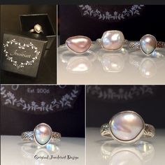 Perfectly Unique Natural Artisan Jewelry, Makes the Perfect Mothers Day Gift🎁🎁. Free US Shipping and Unbeatable Prices❤️❤️ at Jewelriart. Thanks for Supporting Small Business with all your Gift Purchases❤️❤️ Ring Pearl Modern, Natural Pearl Ring, Small Business Finance, Jewelry Knowledge, Mothers Day Crafts For Kids, Mothers Day Crafts, Etsy Jewelry, Everyday Jewelry, Natural Pearls