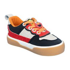 Your boy will love these colorful Elmo slip-on sneakers for his everyday adventures. Made from canvas with a comfortable rubber platform sole, it features a colorblock design, textured panels and artwork inspired by the game's beloved character. Wear them with jeans or shorts and a tee. Features: ComfortCharacter: Sesame StreetClosure Type: Slip-OnUpper/Outer Base Material: 100% PolyurethaneShoe Lining Material: CanvasSole Material Content: 100% PolyurethaneToe Type: Closed Toe, Moc ToeCare: Wip Casual Multicolor Sneakers With Contrast Sole, Sporty Multicolor Slip-on Sneakers With Round Toe, Sporty Multicolor Skate Shoes With Vulcanized Sole, Multicolor Low-top Skate Shoes With Contrast Sole, Playful Low-top Sneakers With Rubber Sole, Playful Multicolor Sneakers With Rubber Sole, Playful Round Toe Sneakers For Streetwear, Trendy Multicolor Non-slip Sneakers, Non-slip Lace-up Canvas Sneakers