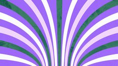 an abstract purple background with green and white stripes