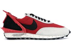 Buy and sell authentic Nike shoes on StockX including the Nike Daybreak Undercover University Red (W) and thousands of other sneakers with price data and release dates. Daybreak Nike, Nike Daybreak, Womens Red Shoes, Nike Sneakers, Nike Free, Trading Cards, Nike Shoes, Dates, Sneakers Nike