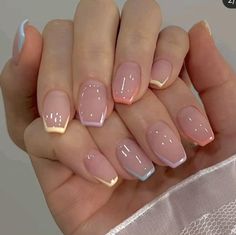 Maquillage Yeux Cut Crease, Kutek Disney, Simple Gel Nails, Basic Nails, Casual Nails, Work Nails, Pretty Gel Nails, Acrylic Nails Coffin Short, Pretty Nail Art