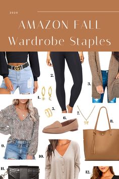 Top fall fashion picks on Amazon by fashion blogger Michelle Kehoe of Mash Elle. Great alternatives to Nordstrom Anniversary overpriced clothing and accessories. Amazon fashion includes: combat boots, OTK boots, dainty jewelry, military jacket, cardigans, lac e top, skinny jeans, oversized tops, fall dresses, loafers, mules, flats and more! #fallfashion #fallstyle #affordablestyle #loafers #mules #womensfashion #combatboots #cardigan #shoppinghaul #shopping #fall #psl Amazon Fall Fashion, Fall Wardrobe Staples, Oversized Tops, Otk Boots