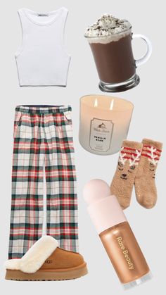 Christmas Pjs Ideas, Preppy Christmas Outfit, Winter Christmas Outfits, Cosy Outfit, Preppy Winter