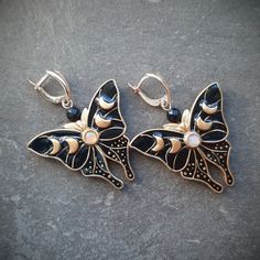 Whimsigoth Accessories, Whimsigoth Jewelry, Moth Jewelry, Moth Earrings, Beautiful Ethiopian, Celestial Gifts, Earrings Matching, Large Statement Earrings, Luna Moth