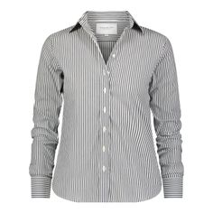 The Icon Shirt runs tailored at the waist, chest and back. For a contemporary fit, order true size. For a blousier fit, size up, or consider The Boyfriend Shirt for an even looser look. Our perfect fit cotton stretch button down now in a fun and fashionable stripe! Not to worry, your favorite fit is still here but we've added this sublime stripe. Best of all? Our patented No Gape® button technology has got you covered. We designed our best-selling Icon Shirt to be fitted throughout, giving you a Icon Shirt, The Boyfriend, Boyfriend Shirt, The Shirt, Bye Bye, White Stripe, Portugal, Perfect Fit, Womens Sizes