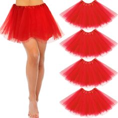 PRICES MAY VARY. You Are Provided: the package comes with 4 pieces of tutus for women in solid color, sufficient quantity to meet your daily wearing needs, or you can give them to your friends or wear them as team outfits Moderate Size: this elastic adult tulle tutu skirts are designed in one size, each measures about 40 cm/ 15.75 inches in length, suitable for women with a waist circumference of 48-110 cm/ 18.97-43.3 inches, please check the size before purchase Soft and Comfortable: these 3 la Tutus For Women, Layered Tutu Skirt, Team Outfits, Adult Tulle Skirt, Running Tutu, Tutu Women, Tutu Skirt Women, Skirt Costume, Tutu Skirts