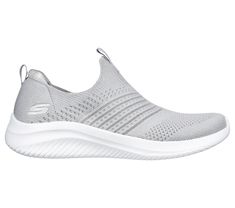 Step in flexible comfort and athletic style with Skechers Ultra Flex 3.0 - Classy Charm. This Stretch Fit slip-on features an engineered knit upper with a Skechers Air-Cooled Memory Foam insole. | Skechers Women's Ultra Flex 3.0 - Classy Charm Sneaker Ventilated Slip-on Running Shoes, Slip-on Athleisure Sports Running Shoes, Functional Sneakers For Sports With Light Support, Low-top Athleisure Sneakers With Light Support, Functional Sneakers With Light Support For Sports, Athleisure Sneakers For Light Sports With Light Support, Functional Light Support Sports Sneakers, Slip-on Running Shoes With Arch Support For Sports, Slip-on Athleisure Running Shoes For Light Sports