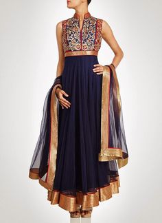 Blue color long anarkali salwar kameez Anarkali Salwar Kameez With Dupatta, Chanderi Anarkali Set With Embroidered Border, Anarkali Kurta With Embroidered Border, Floor-length Embroidered Churidar For Diwali, Floor-length Chanderi Churidar With Embroidered Border, Floor-length Embroidered Chanderi Churidar, Anarkali Salwar Kameez With Pallu, Unstitched Anarkali Set With Embroidered Border, Bollywood Style Floor-length Churidar With Embroidered Border