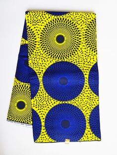 Blue yellow African fabric by the Yard record Ankara fabric waterwell print African Textile  African Supplies african dress skirt headtie Printed Yellow Ankara Fabric, Yellow Printed Ankara Fabric, Traditional Yellow Fabric With Colorful Pattern, Yellow Cotton Fabric With Geometric Pattern, Colorful Cotton Fabric With Yellow Pattern, Colorful Patterned Yellow Cotton Fabric, Yellow Geometric Pattern Cotton Fabric, Yellow Cotton Fabric With Traditional Patterns, Yellow Traditional Cotton Fabric