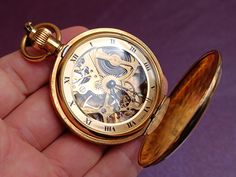 17 Rubis Gold Filled Pocket Watch, Hand Manual Winding, Mechanical Watch, Vintage Watch, Pocket Watch, Retro Pocket Watch, France The watch is in working condition. Diameter 49 mm Weight 84g You can buy our other unique antiques by clicking on the link to our store: https://www.etsy.com/shop/AntiqueVintaBoutique *Dear customers, please do not forget that you are purchasing antique and vintage items, both brand new and used. Before making a purchase, see the photos and read the description. If ne Self-winding Watch With Round Dial As Gift, Self-winding Watch As Gift, Watch Pocket, Watch Vintage, Unique Antiques, Mechanical Watch, Vintage Watches, Pocket Watch, Jewellery And Watches