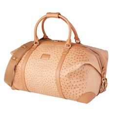 Built with Lucchese’s own Full Quill Ostrich leather, this signature duffle totes your essentials in first class style. The fold-end construction allows for maximum packing space, which includes natural, water-resistant canvas lining, an interior zipper pocket and two open storage slots. Handcrafted Boots, Handmade Boot, Crocodile Bags, Ostrich Leather, Open Storage, Free Bag, Womens Fall, Zipper Pocket, Slots