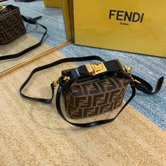 Charm -  Bag - FED - 469 Fendi Bag, Fendi Handbag, Luxury Bag, Evening Clutch Bag, Branded Bags, Fendi Bags, Evening Bags, Mini Bag, Designer Handbags